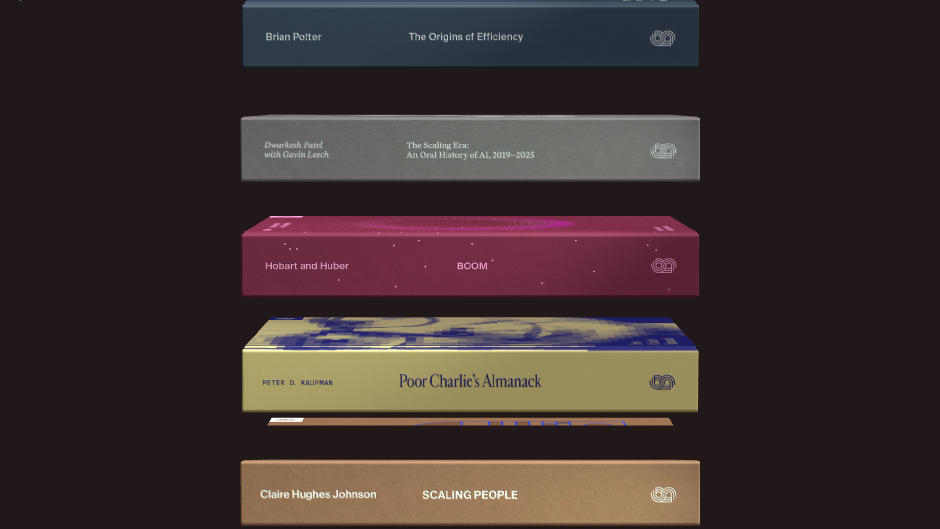 Stripe Press 書本3D動態